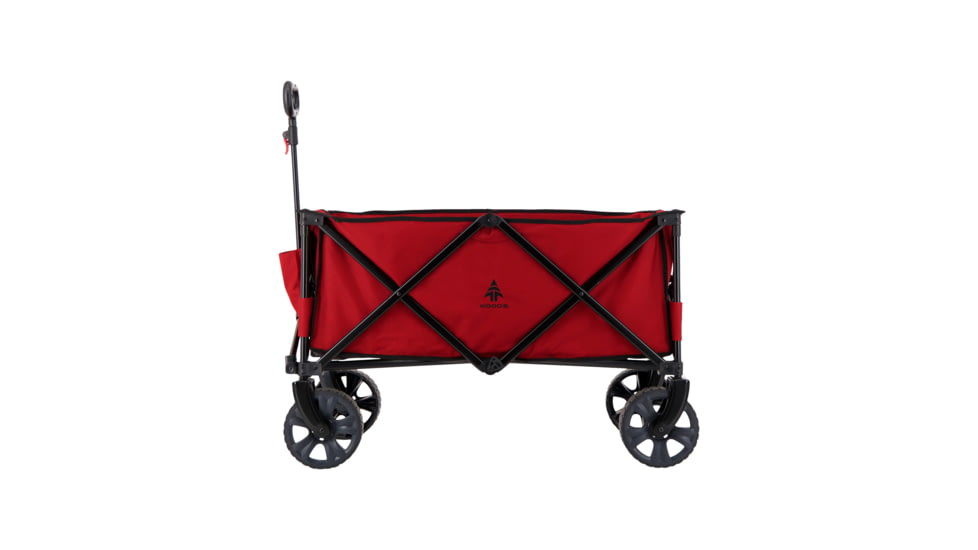 Woods Outdoor Collapsible Utility King Wagon, 225 lb Capacity, Red, CTI0762933R