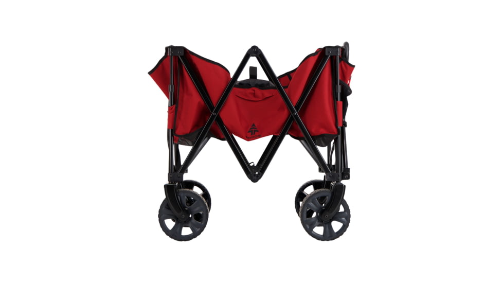 Woods Outdoor Collapsible Utility King Wagon, 225 lb Capacity, Red, CTI0762933R