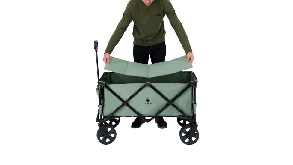 Woods Outdoor Collapsible Utility King Wagon, 225 lb Capacity, Spray, CTI0762933S