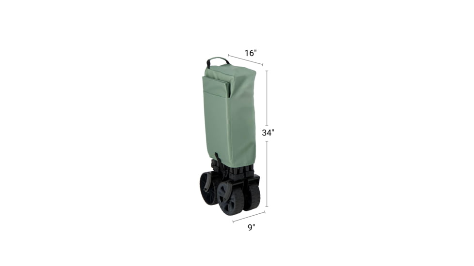 Woods Outdoor Collapsible Utility King Wagon, 225 lb Capacity, Spray, CTI0762933S