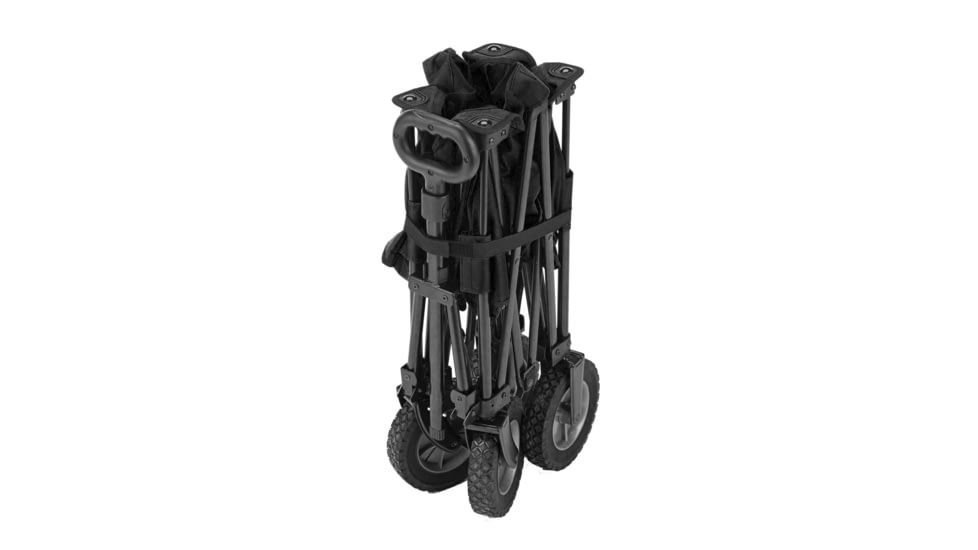 Woods Outdoor Collapsible Utility Standard Wagon, 150 lb Capacity, Black, CTI0765541