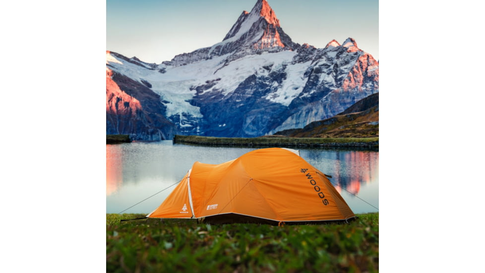 Woods Pinnacle Lightweight 4-Season Tent, 2 Person, CTI0765835