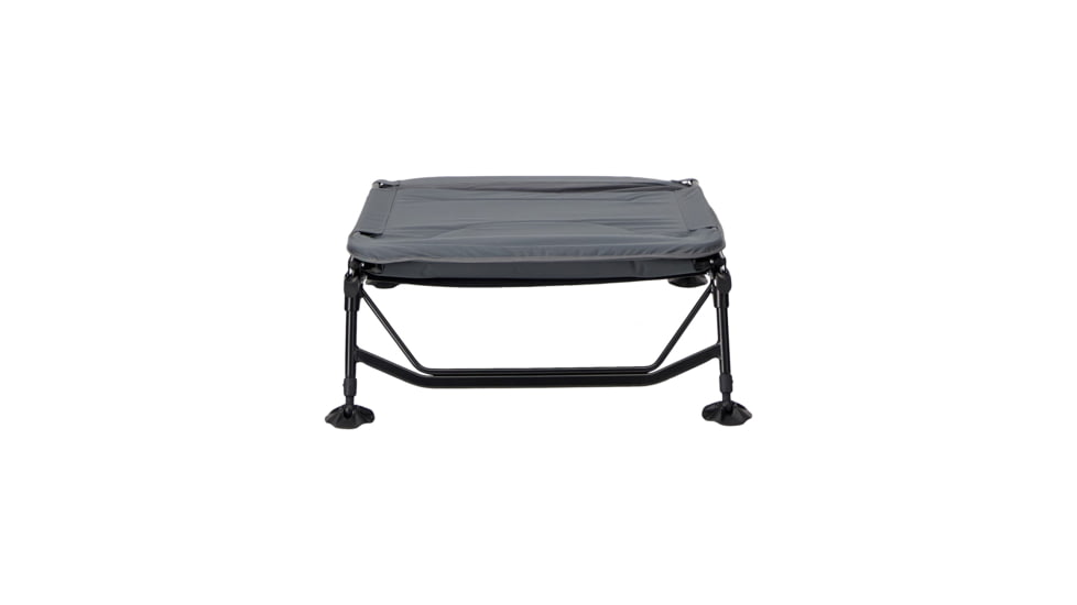 Woods Portable Quick Set-up Folding Adjustable 2-in-1 Camping Lounger/Cot, Gray, CTI0765535