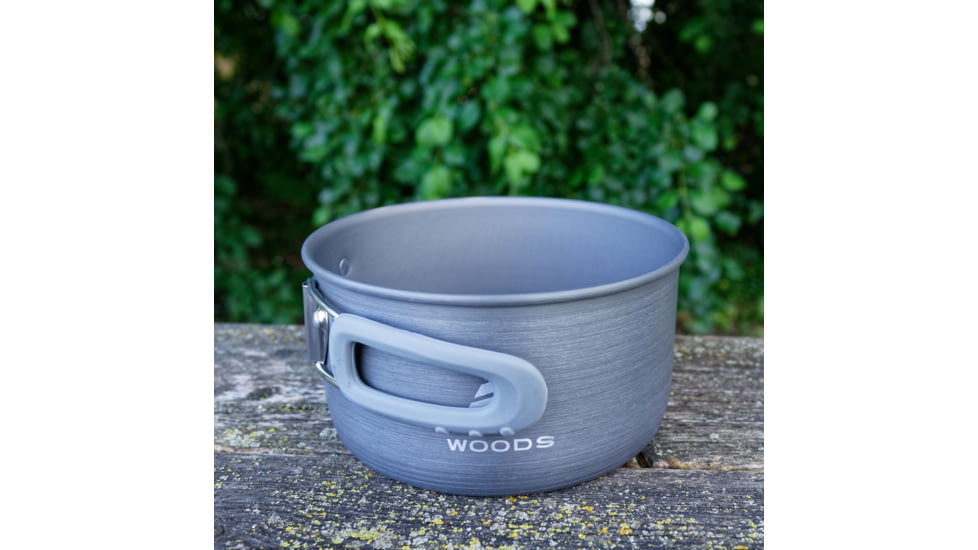 Woods Selkirk Anodized 4-pc Camping Cook Set, CTI0766080
