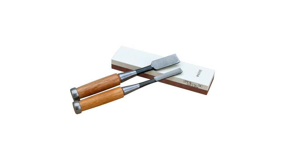 Steelex 1,000 Grit/6,000 Grit Japanese Waterstone, 2-1/8" in. x 8-1/2 in. x 7/8 in. D1130
