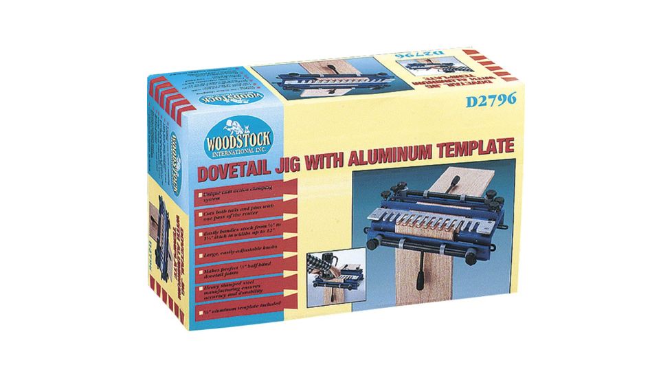 Woodstock Dovetail Jig with Aluminum Template, 12in, D2796