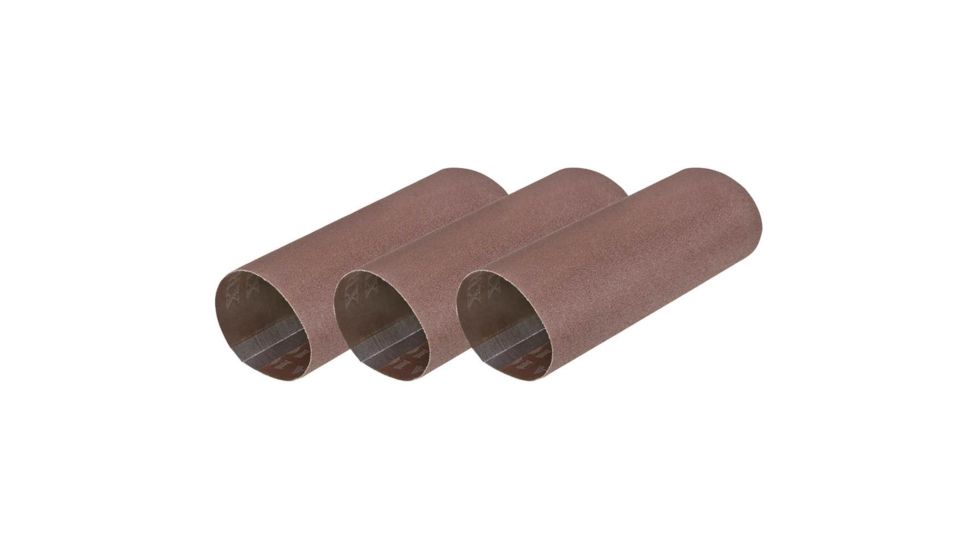 Woodstock 2-1/4in Dia. x 7-1/2in Soft Sanding Sleeve A150, 3 pack D4630