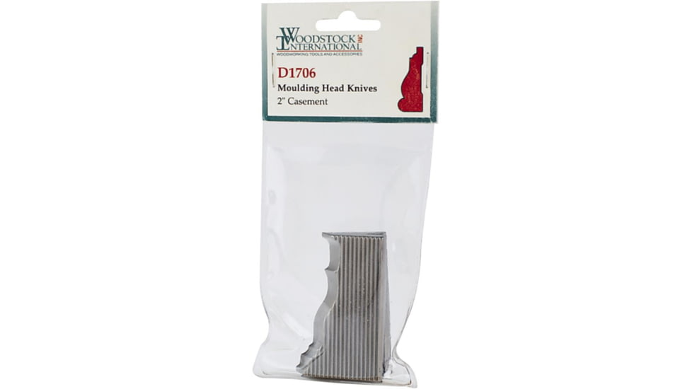 Woodstock 2in Casement Moulding Head Knives, Set of 2, D1706