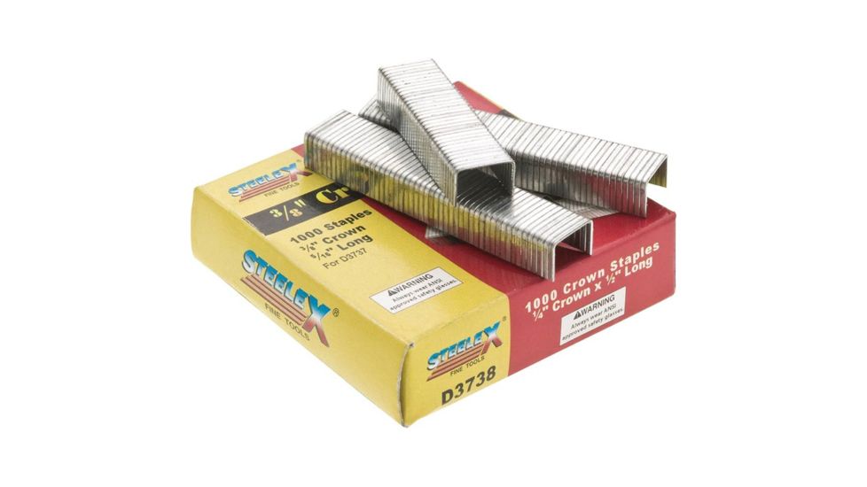 Woodstock 3/8in x 5/16in Crown Staples Box of 1000 D3738
