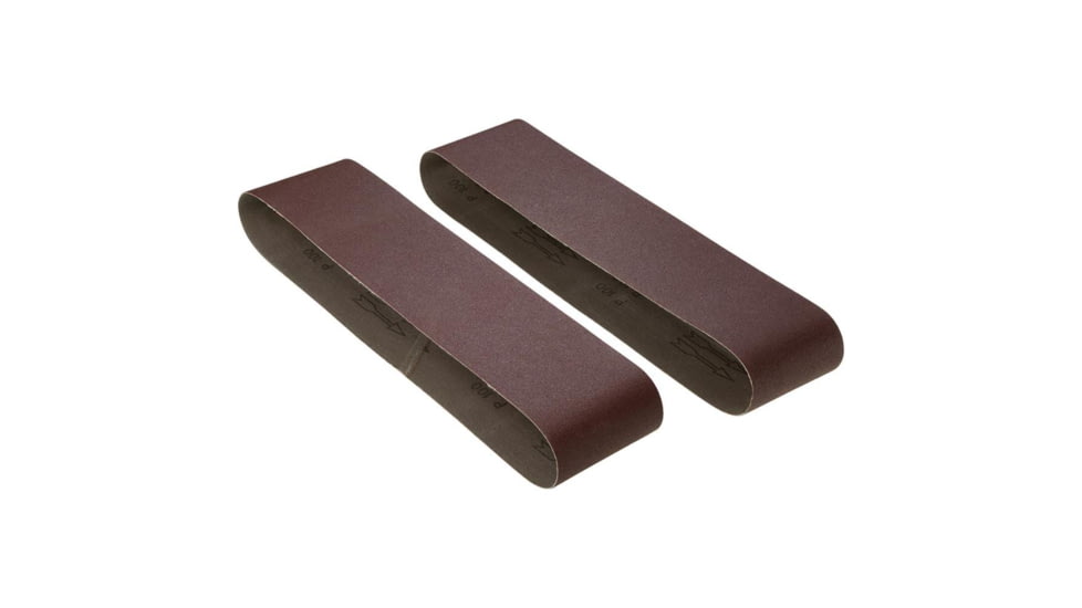 Woodstock 4in x 36in 180 grit Aluminum Oxide Sanding Belt 2 pk. D1254