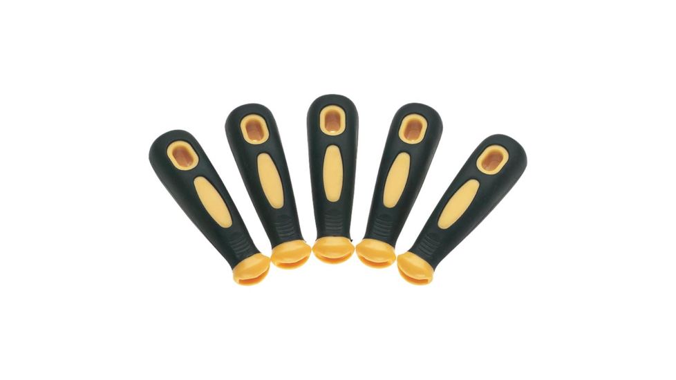 Woodstock 5 pc. Rubber File Handles with Rectangular Hole D3111