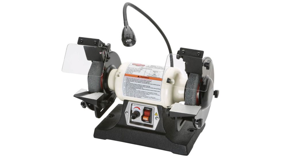 Shop Fox 6in Variable Speed Grinder with Work Light, W1839
