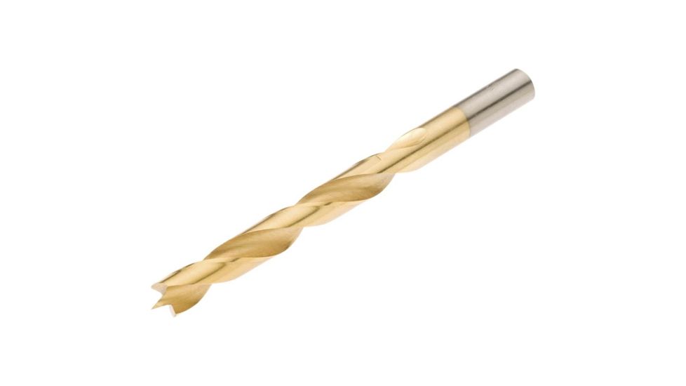 Steelex Plus 7/16in Tin Coated Brad Point Bit, D2326