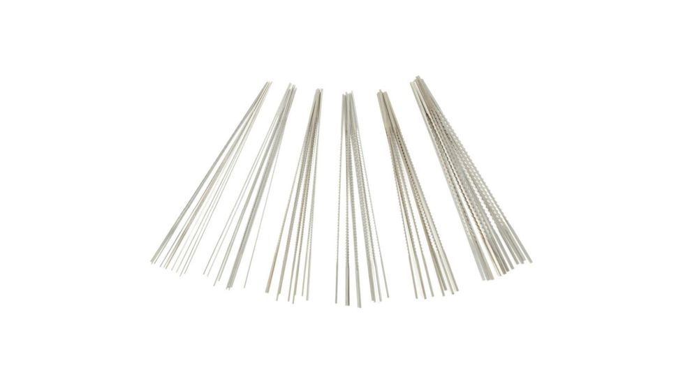 Woodstock 72 pc. Reverse Precision Tooth Scroll Saw Blade Advanced Set, D3401