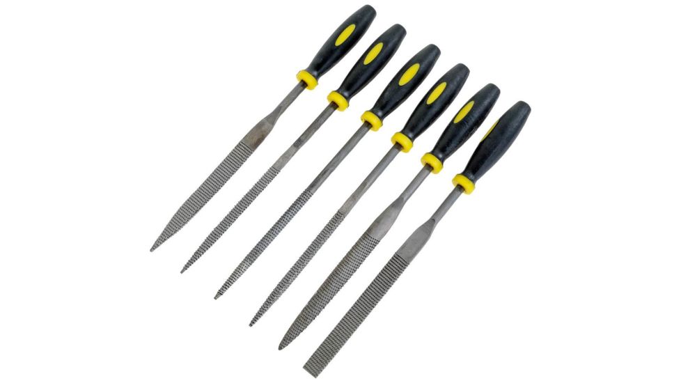 Shop Fox 7in Assorted Rasp Set, 6 pc. D4576