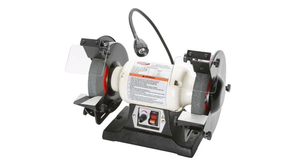 Shop Fox 8in Variable Speed Grinder with Work Light, W1840