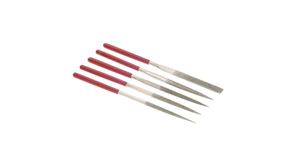 Steelex Industrial Diamond Grit File Set, 5 PC., 7 in. Long D3120