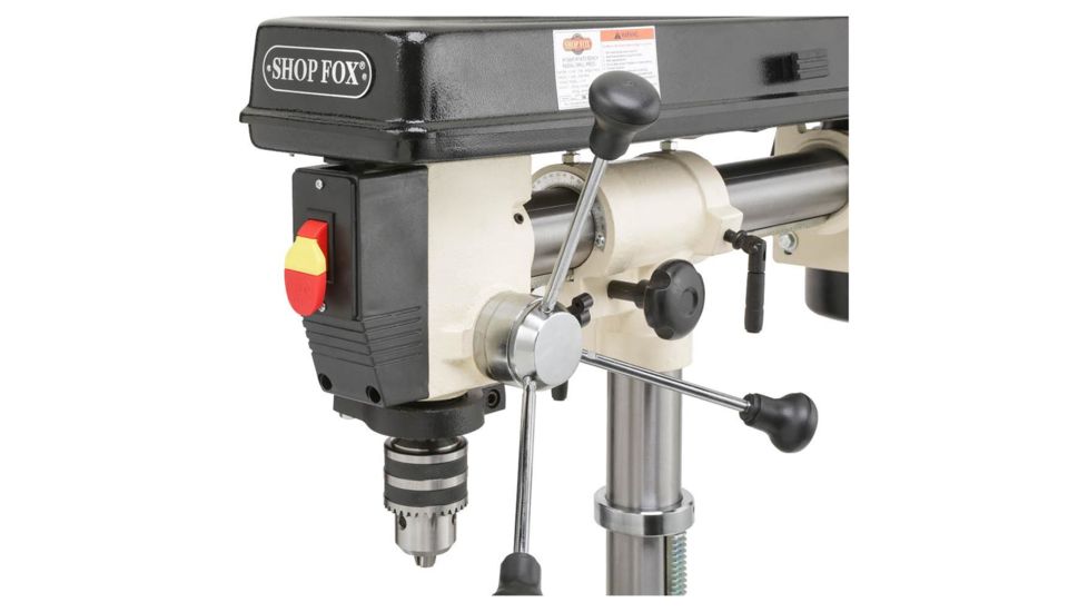 SHOP FOX 1/2 HP 34in Benchtop Radial Drill Press, W1669