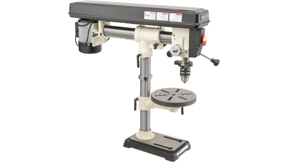 SHOP FOX 1/2 HP 34in Benchtop Radial Drill Press, W1669