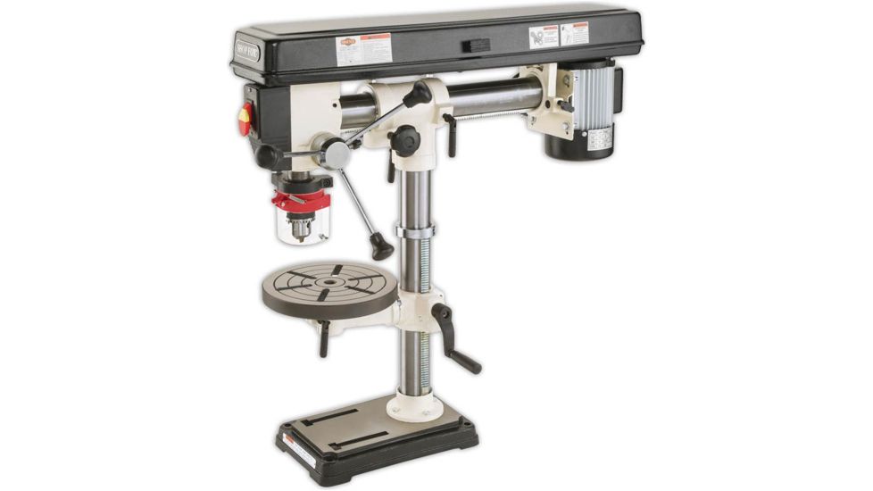 SHOP FOX 1/2 HP 34in Benchtop Radial Drill Press, W1669