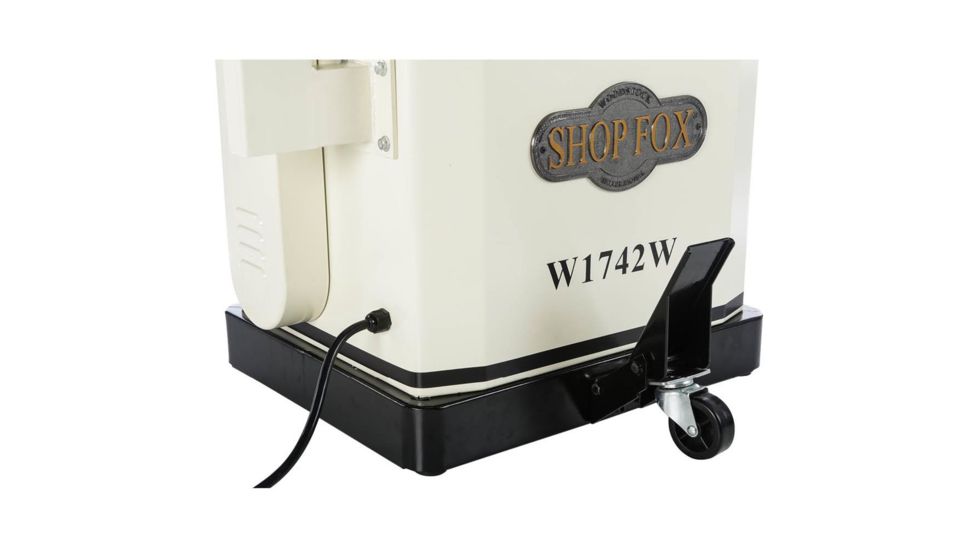 Woodstock SHOP FOX 15in Planer with Built-in Mobile Base, W1742W