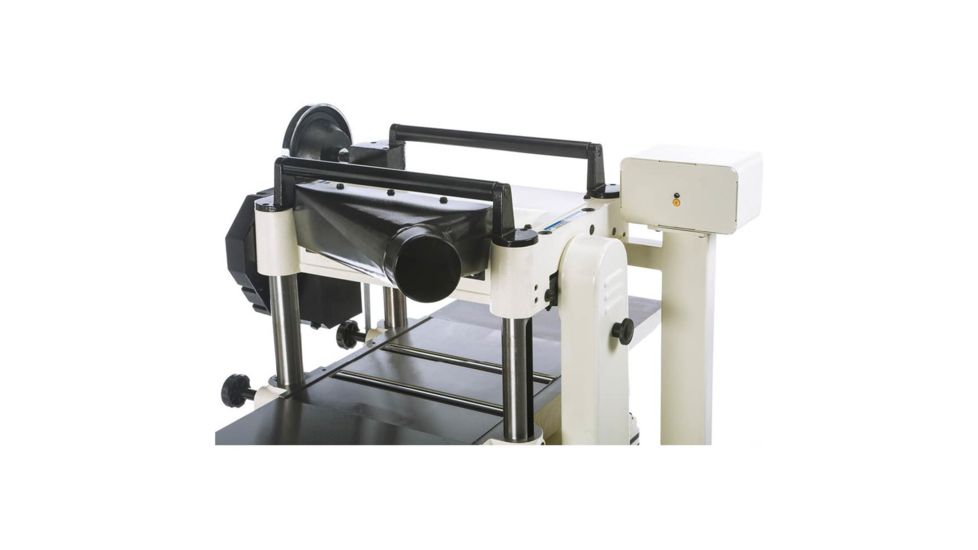 Woodstock SHOP FOX 15in Planer with Spiral Cutterhead &amp; Built-in Mobile Base, W1742SW