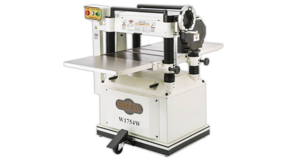 Woodstock SHOP FOX 20in Planer with Built-in Mobile Base, W1754W
