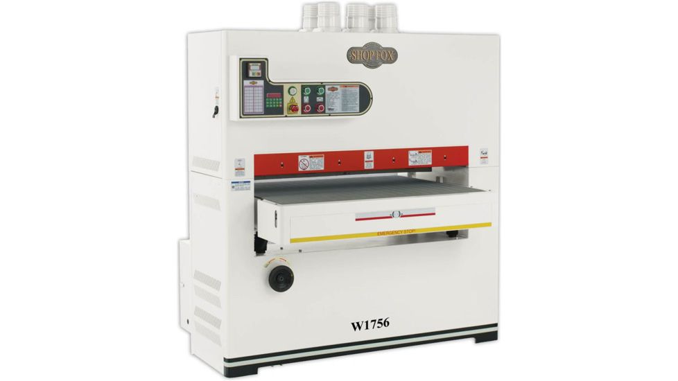 Shop Fox 25 HP 3-Phase 43in Wide Belt Sander, W1756