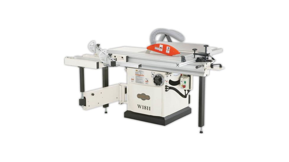 Shop Fox 5 HP 10in Sliding Table Saw, W1811