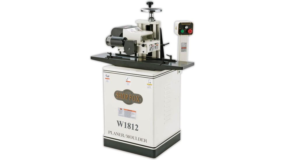 Shop Fox 7in Planer / Moulder with Stand, W1812