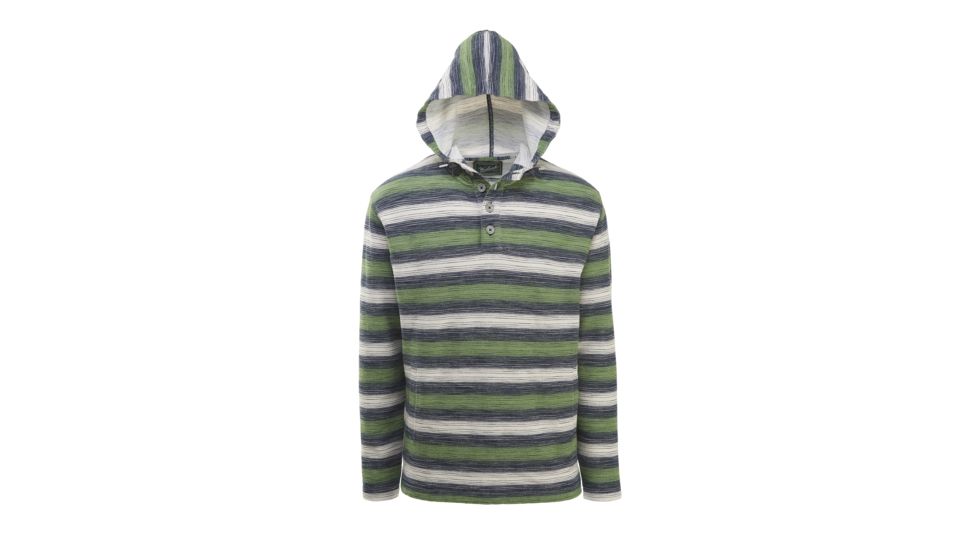 Woolrich Baja II Modern Men's Hoodie, Malachite Green, 8403
