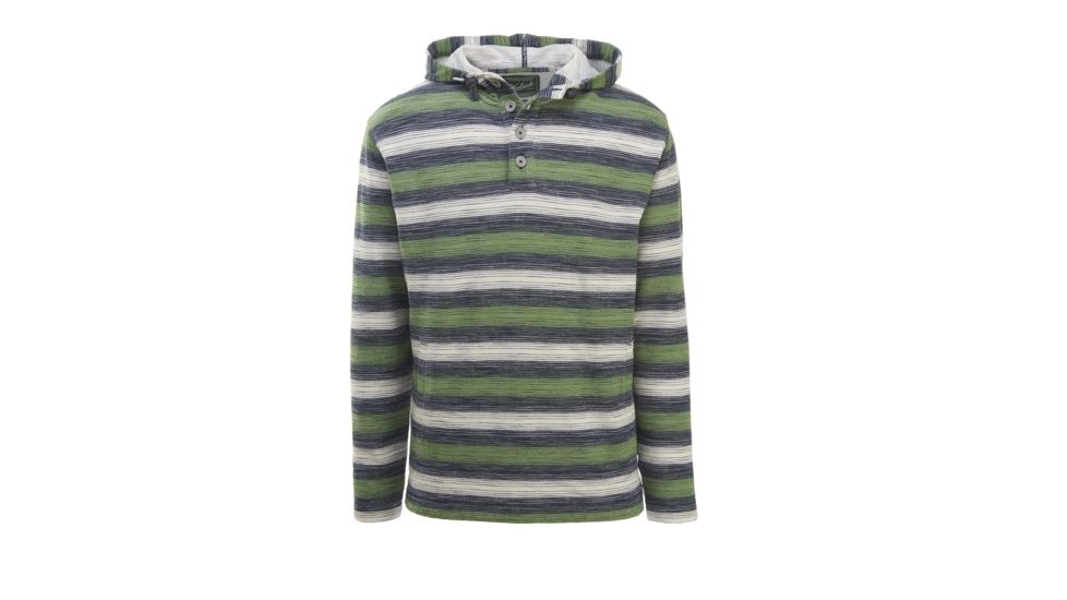 Woolrich Baja II Modern Men's Hoodie, Malachite Green, 8403