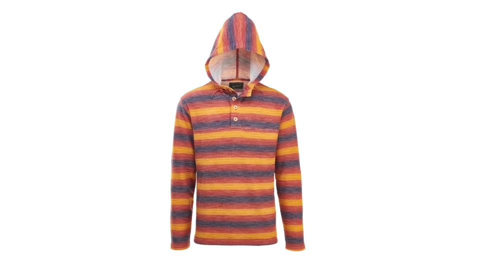 Woolrich Baja II Modern Men's Hoodie, Terracotta Ombre, 8403