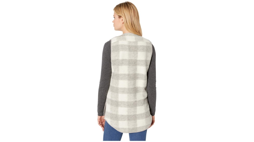 Woolrich Chilly Days Long Vest - Womens, Gray Heather, Small, 18546-GRAYHEATHER-S