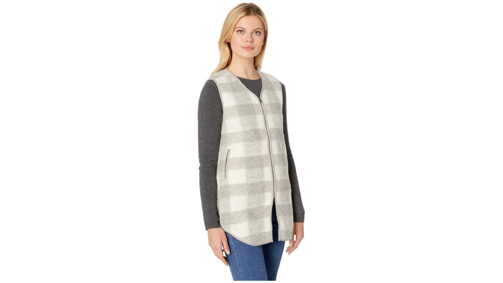 Woolrich Chilly Days Long Vest - Womens, Gray Heather, Small, 18546-GRAYHEATHER-S
