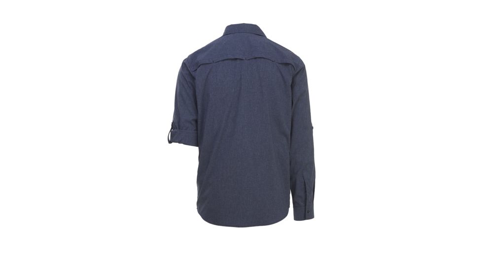 Woolrich Expedition Canyon Conv Modern Men's Shirt, Faded Indigo, 6388
