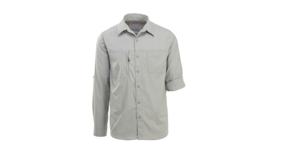 Woolrich Expedition Canyon Conv Modern Men's Shirt, Limestone, 6388