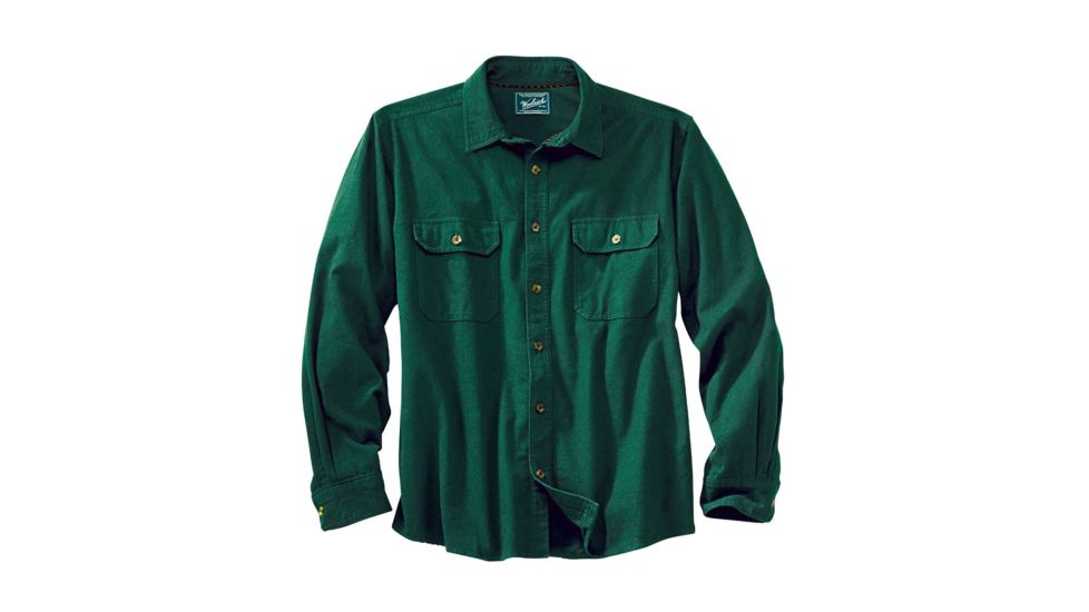 Woolrich Expedition Chamois Shirt - Men's-Forest-Small