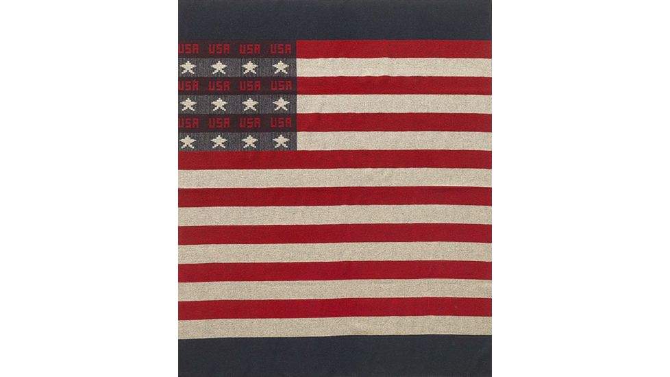 Woolrich Freedom Throw-Red/White/Blue