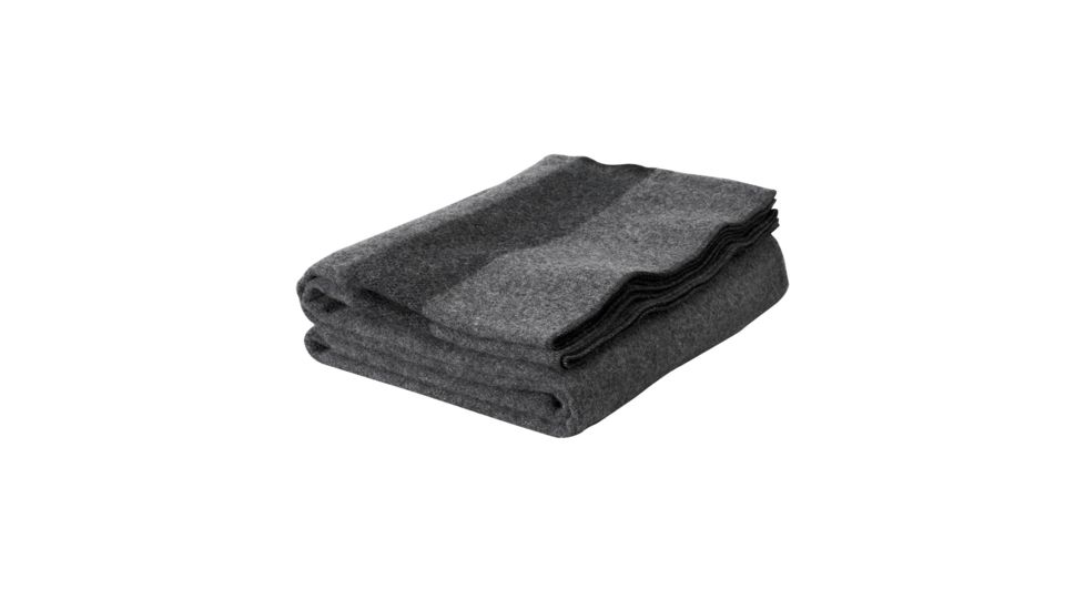 Woolrich Gettysburg Civil War Wool Blanket,60x84in, Gray 990016-GRA-GRAY-EA-DEMO