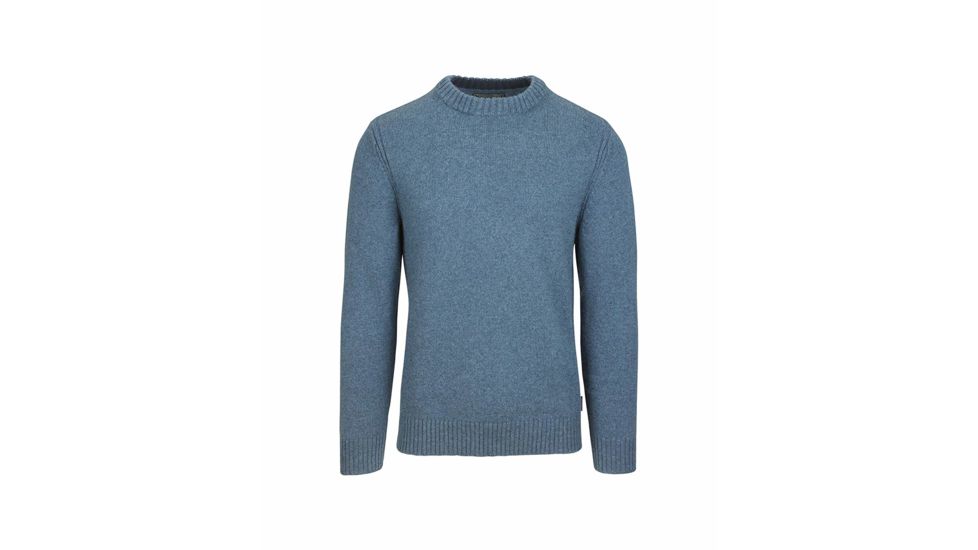 Woolrich Kennebeck Shetland Crew Ii - Mens, Forest Blue Heather, Small, Regular Inseam, 9112-FORESTBLUEHEATHER-S