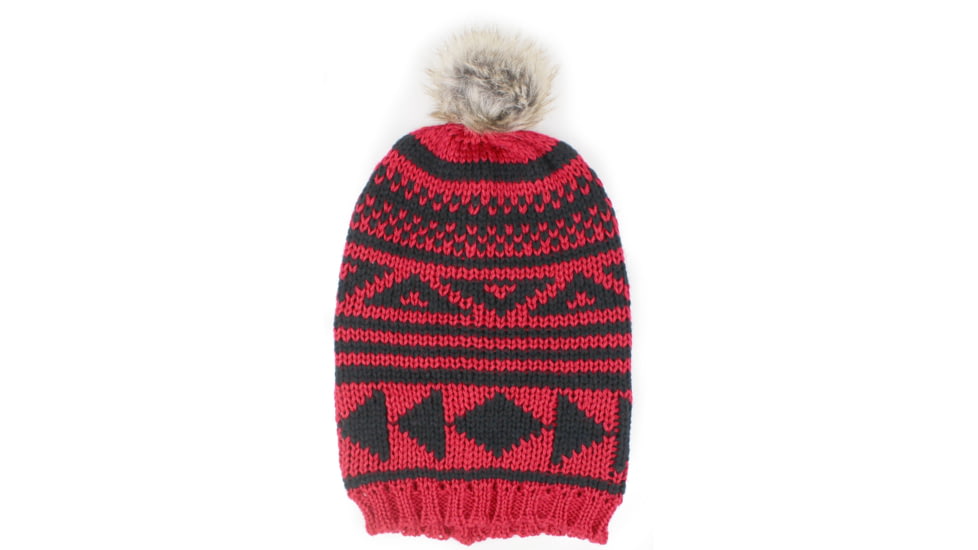 Woolrich Line Art Slouchy Hat, Old Red, One Size, Q16012-Old Red