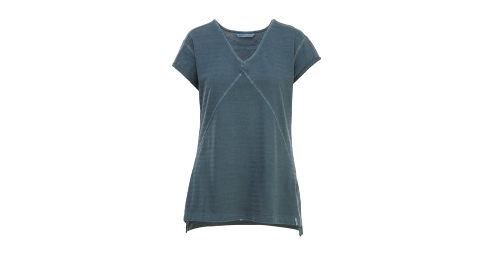 Woolrich Meadow Forks Women's Short Sleeve Tee Shirt, Dark Slate, 7053