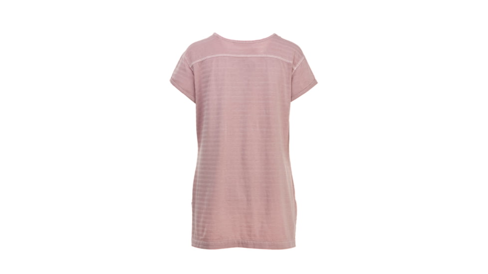 Woolrich Meadow Forks Women's Short Sleeve Tee Shirt, Violet Ice, 7053