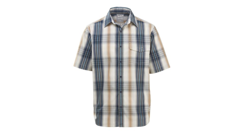 Woolrich Men's Desert View Shirt, Deep Indigo, L 6168-DIN-DEEPINDIGO-L-DEMO