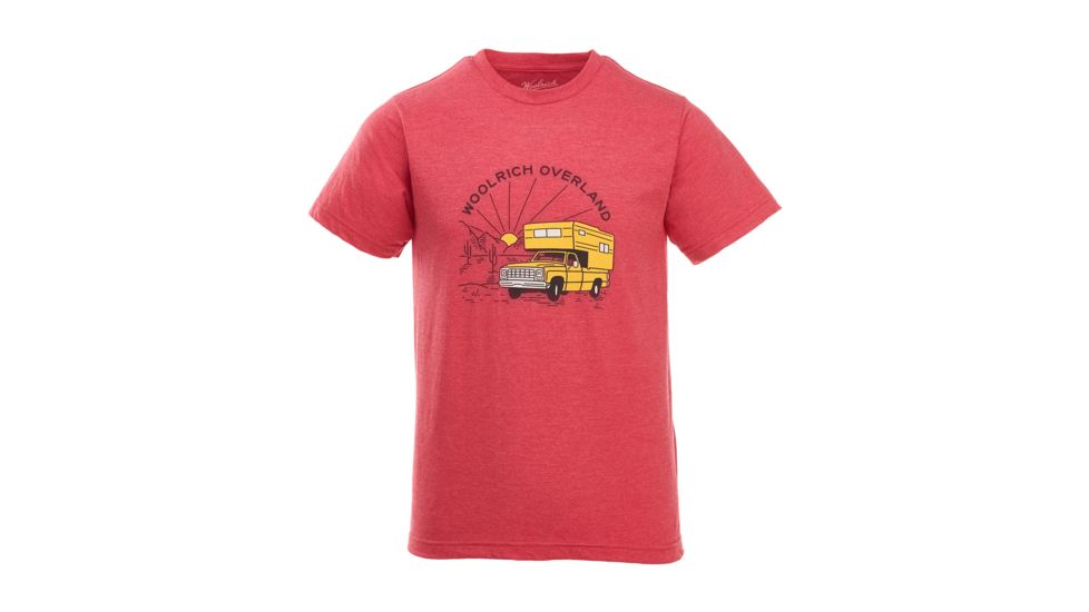 Woolrich Men's Hayes Run Graphic T-Shirt, Overland Camper, L 8306-OVA-OVERLANDCAMPER-L-DEMO