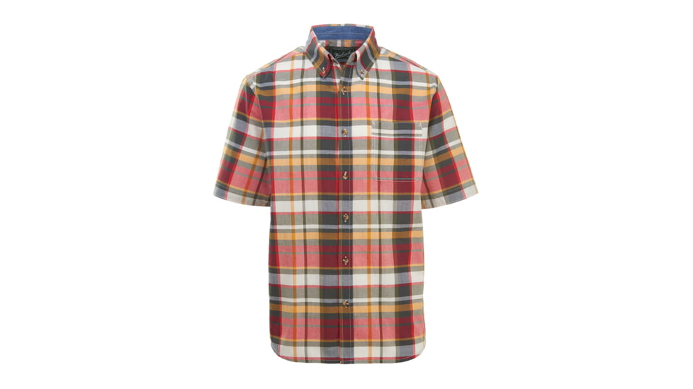 Woolrich Men's Timberline Short-Sleeve Classic Shirt, Torch Multi, L 6161-TRL-TORCHMULTI-L-DEMO