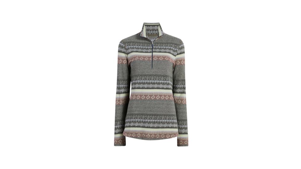 Woolrich Mile Run Half Zip II - Womens, Sycamore, Large, 7037-SYCAMORE-L