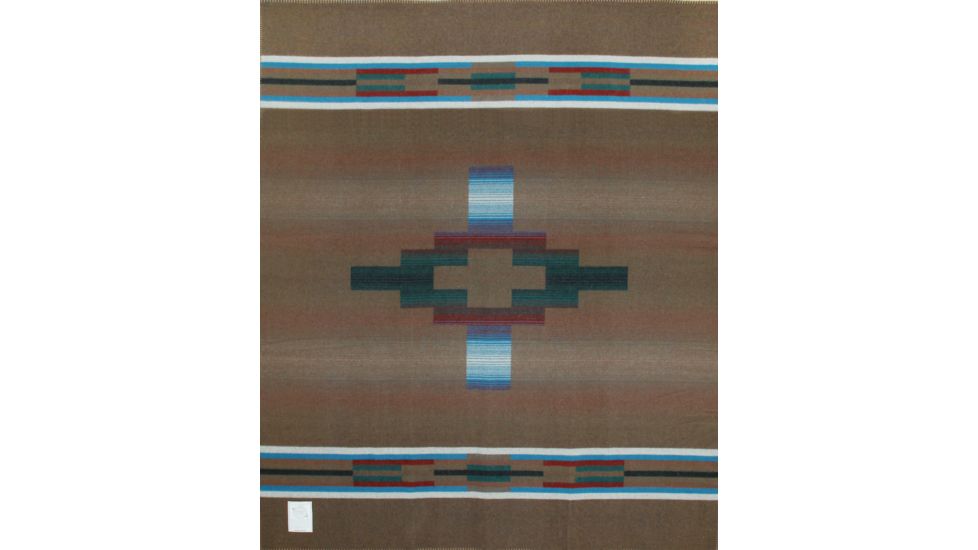 Woolrich Morning Star Blanket-Brown