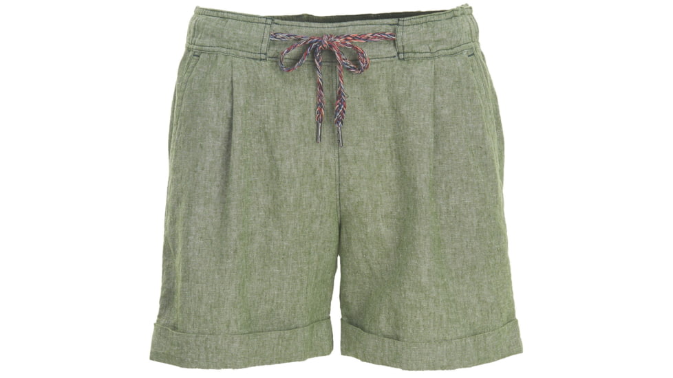 Woolrich Outside Air Eco Rich Linen Blend Short - Women's-Moss-X-Small